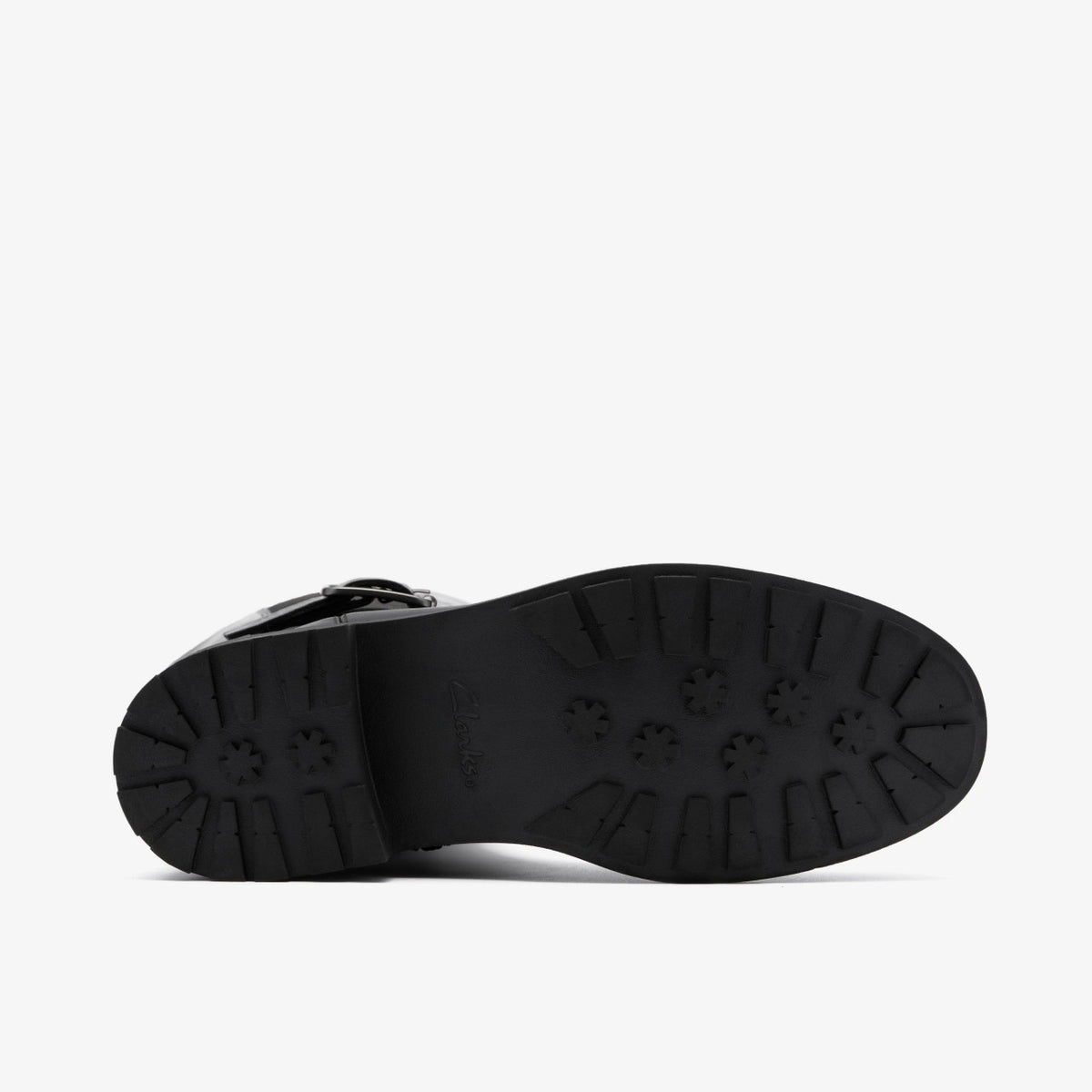 Clarks Women Orinoco 3 Tall Black Leather