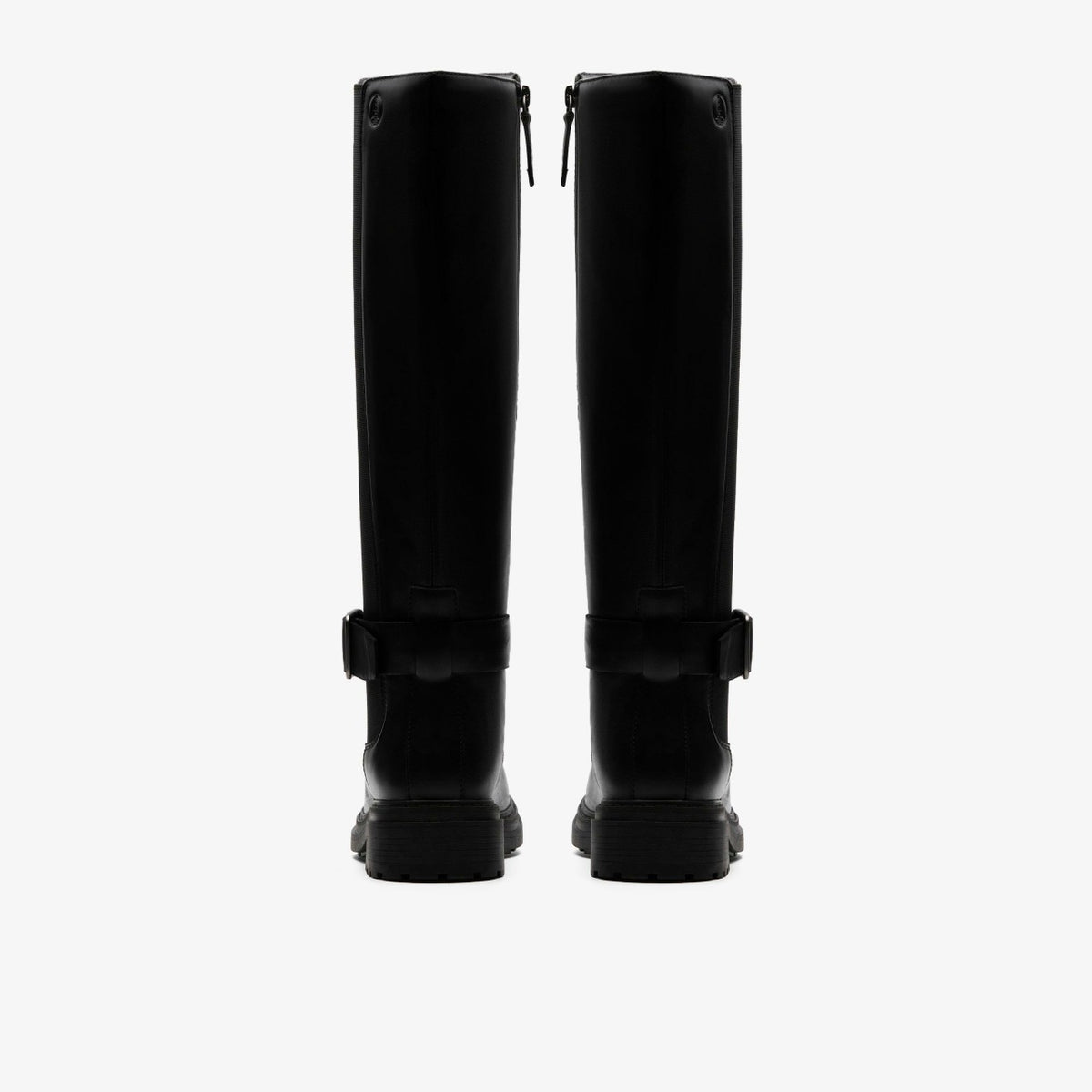 Clarks Women Orinoco 3 Tall Black Leather