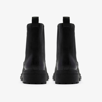 Clarks Women Orinoco 3 Top Black Leather