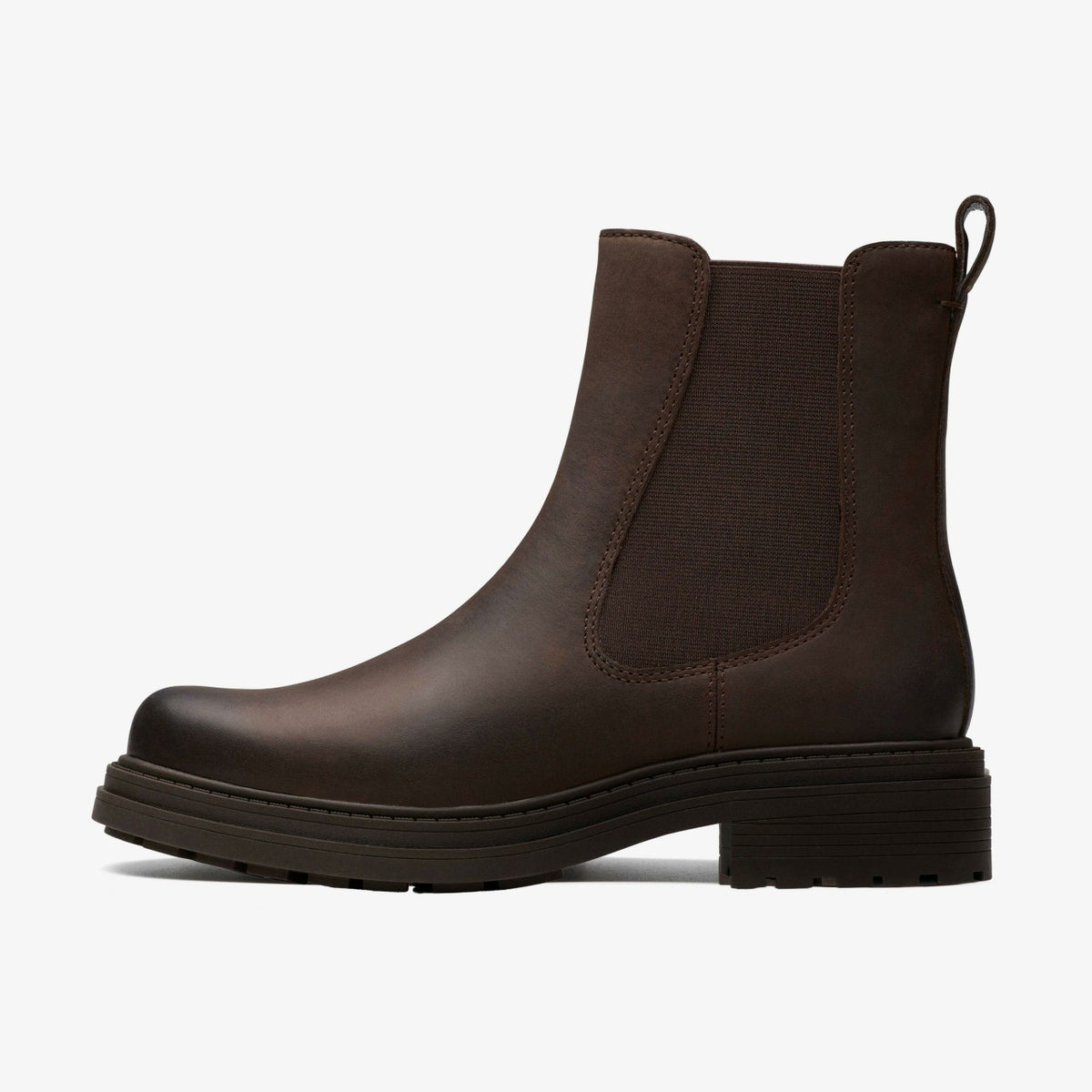 Clarks Women Orinoco 3 Top Dark Brown Leather