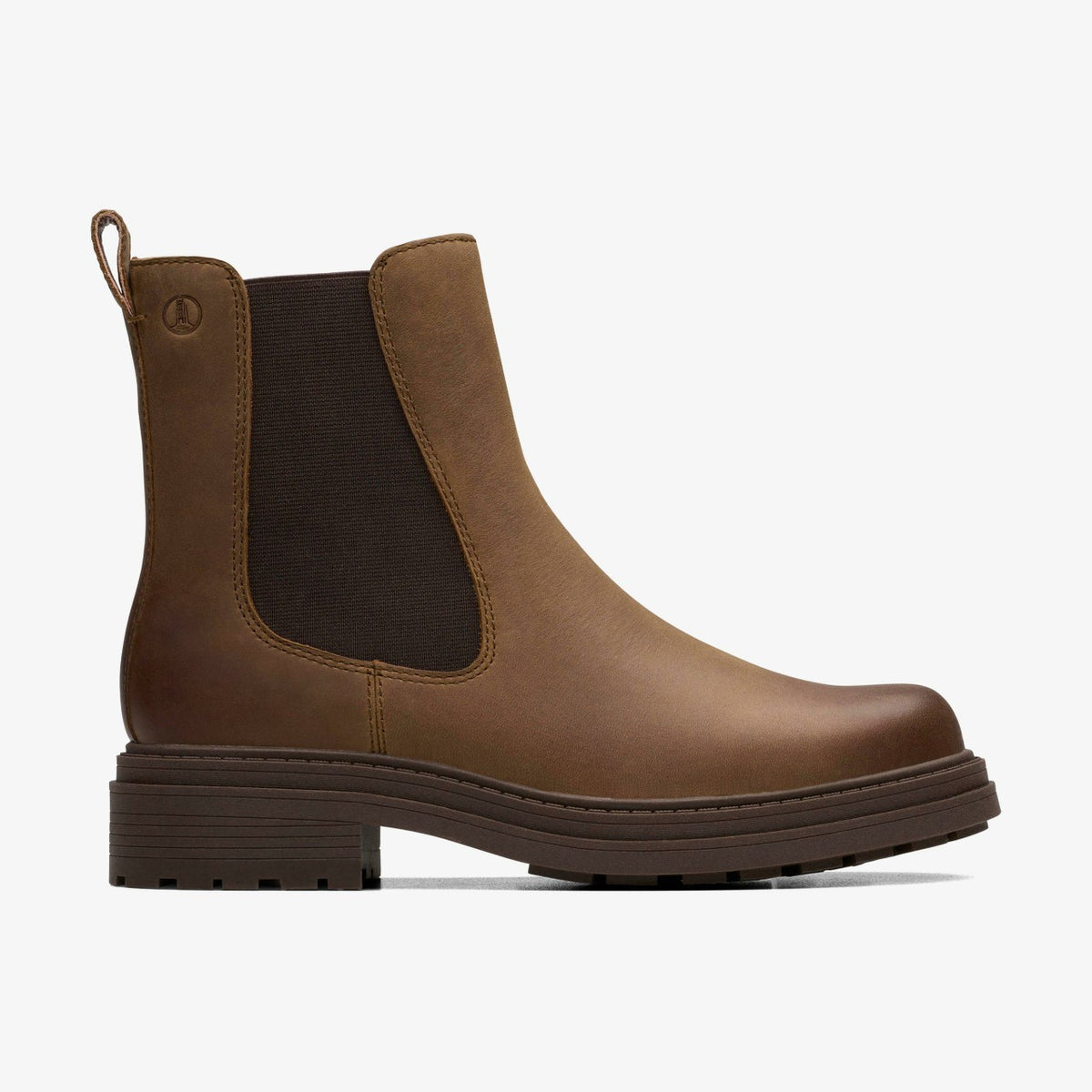 Clarks Women Orinoco 3 Top Walnut Leather