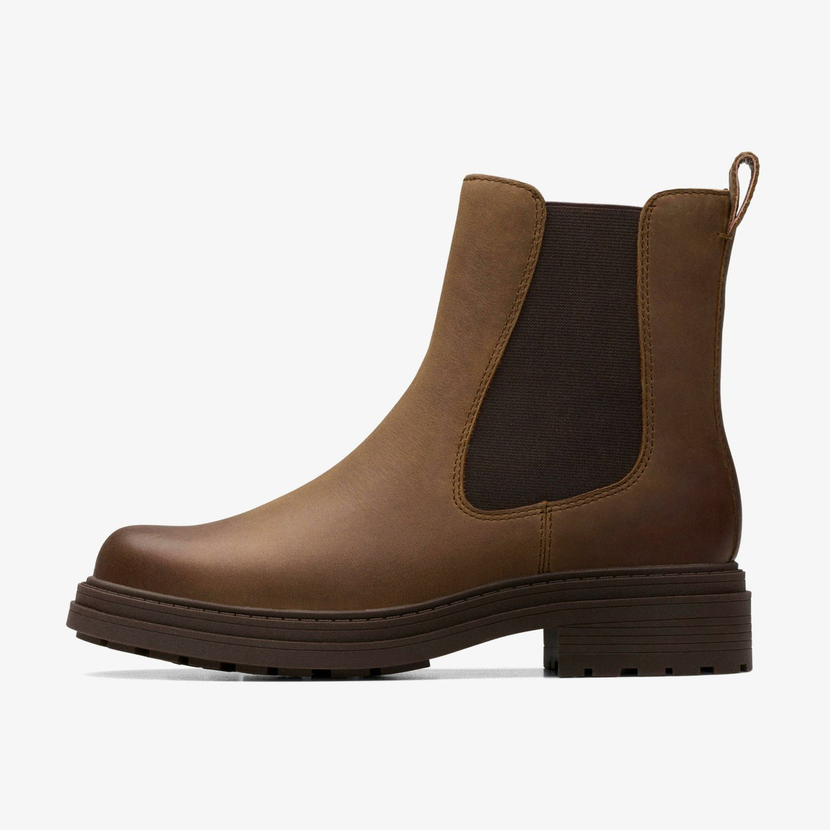 Clarks Women Orinoco 3 Top Walnut Leather