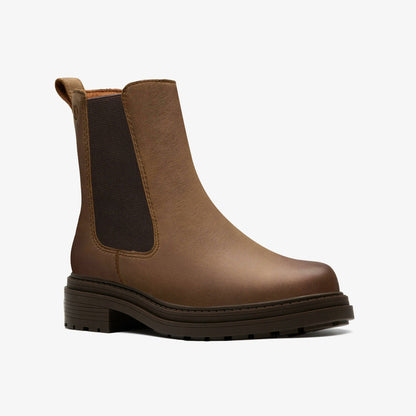 Clarks Women Orinoco 3 Top Walnut Leather