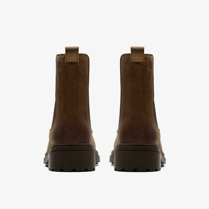 Clarks Women Orinoco 3 Top Walnut Leather
