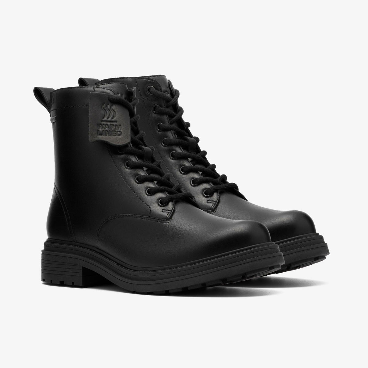 Clarks Women Orinoco 3 Sty GORE-TEX Black Warmlined Leather