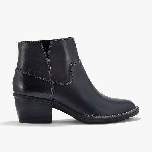 Clarks Women Kastela Top Black Leather