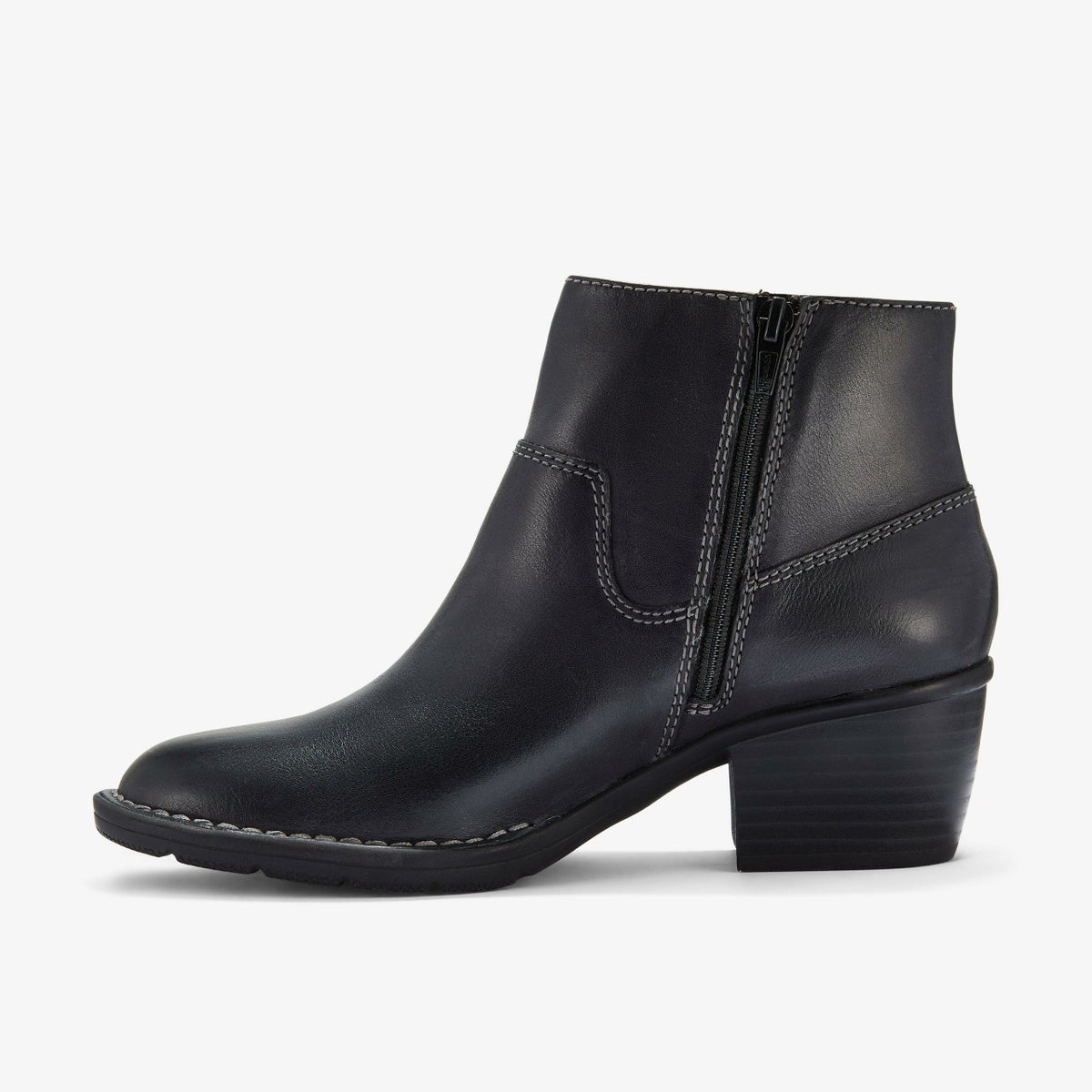 Clarks Women Kastela Top Black Leather