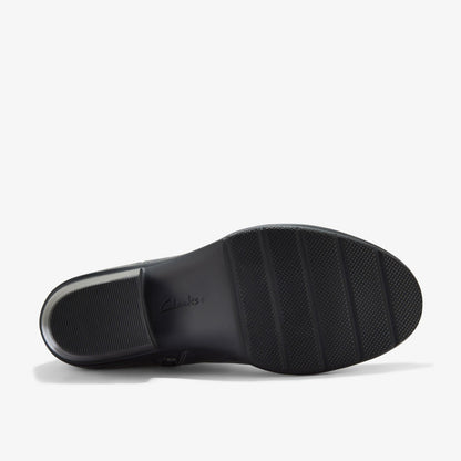 Clarks Women Kastela Top Black Leather