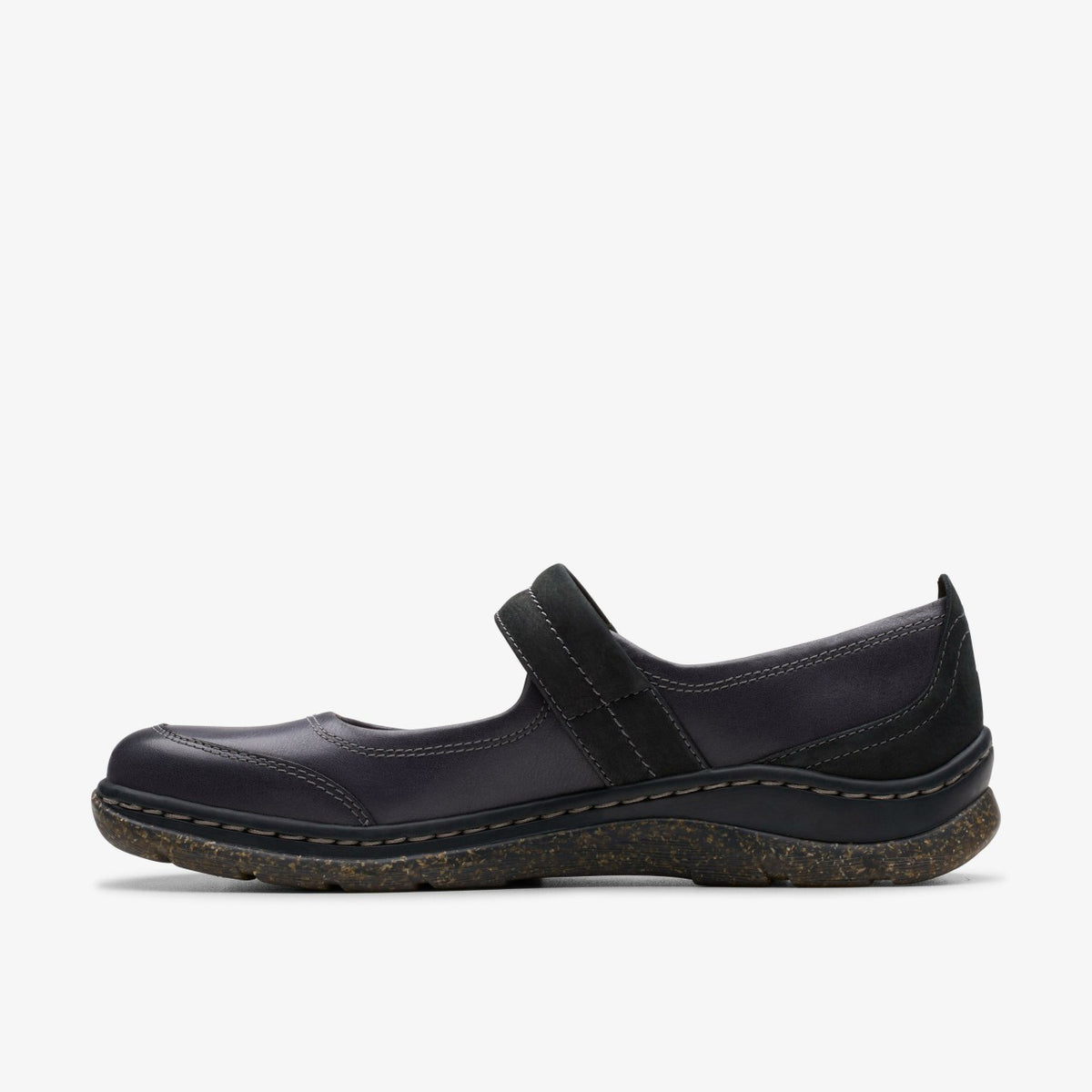 Clarks Women Orlene Jane Black Leather