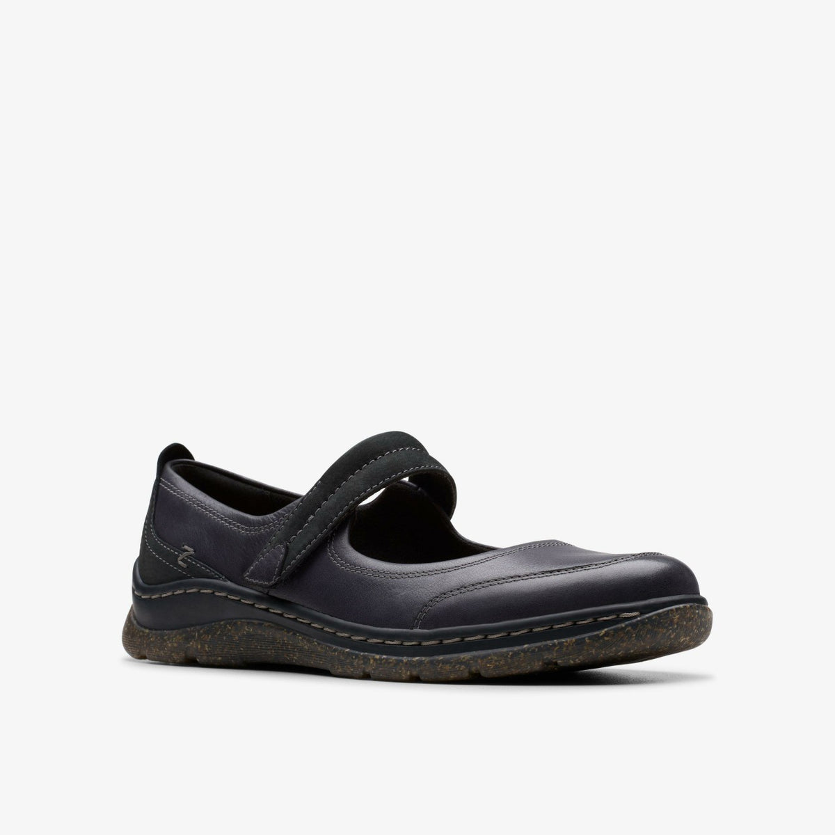 Clarks Women Orlene Jane Black Leather