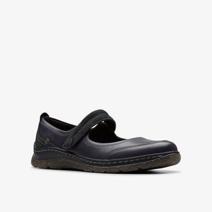 Clarks Women Orlene Jane Black Leather