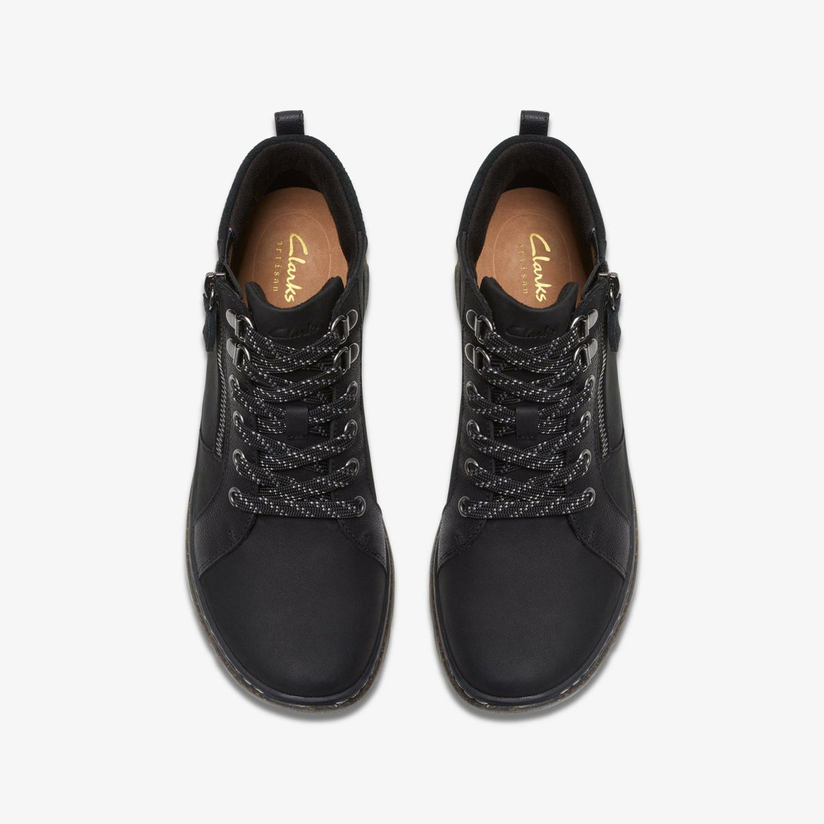 Clarks Women Orlene Top Waterproof Black Nubuck