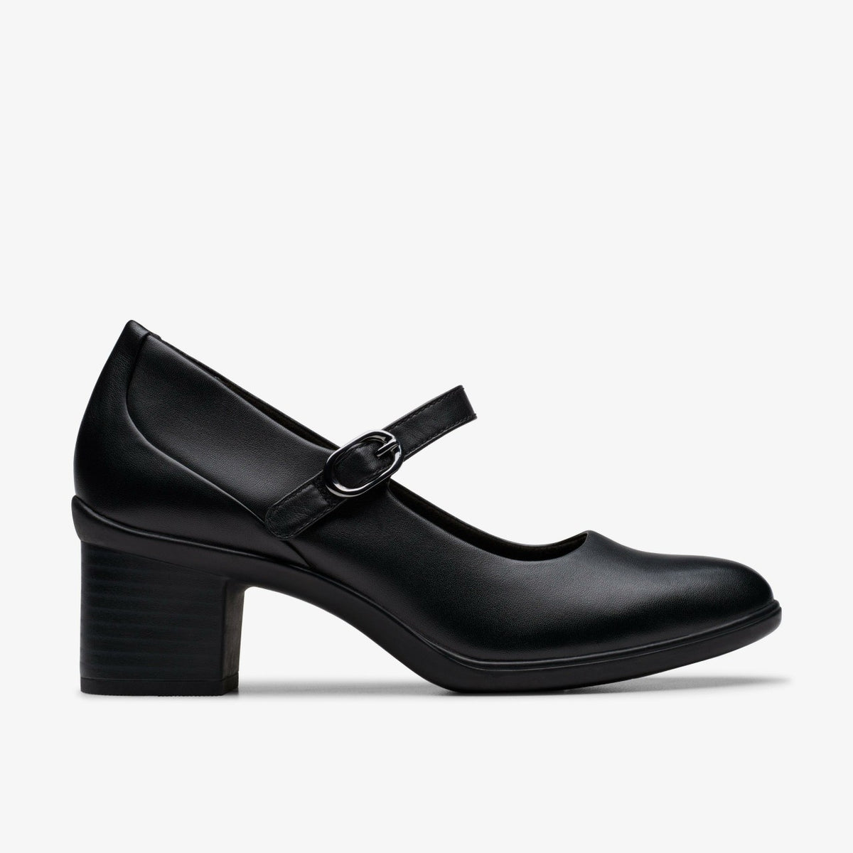 Clarks Women Shaya Jane Black Leather