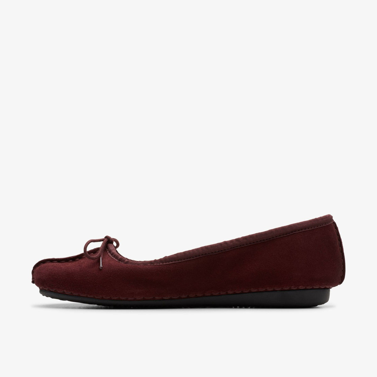 Clarks Women Freckle Ice Merlot Suede