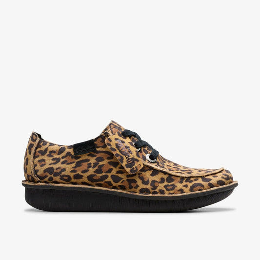 Clarks Women Funny Dream Leopard Suede