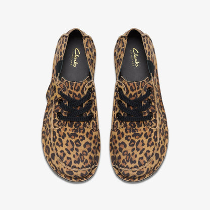 Clarks Women Funny Dream Leopard Suede