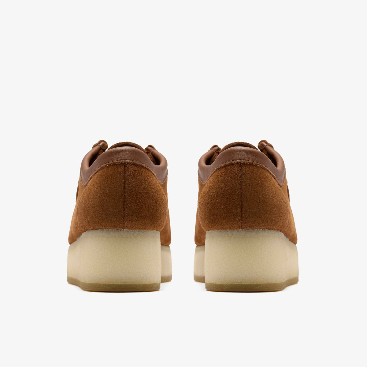 Clarks Women Wallacraft Bee Brown/Orange Suede