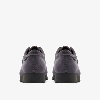 Clarks Women Wallabee GORE-TEX Purple Grey Suede