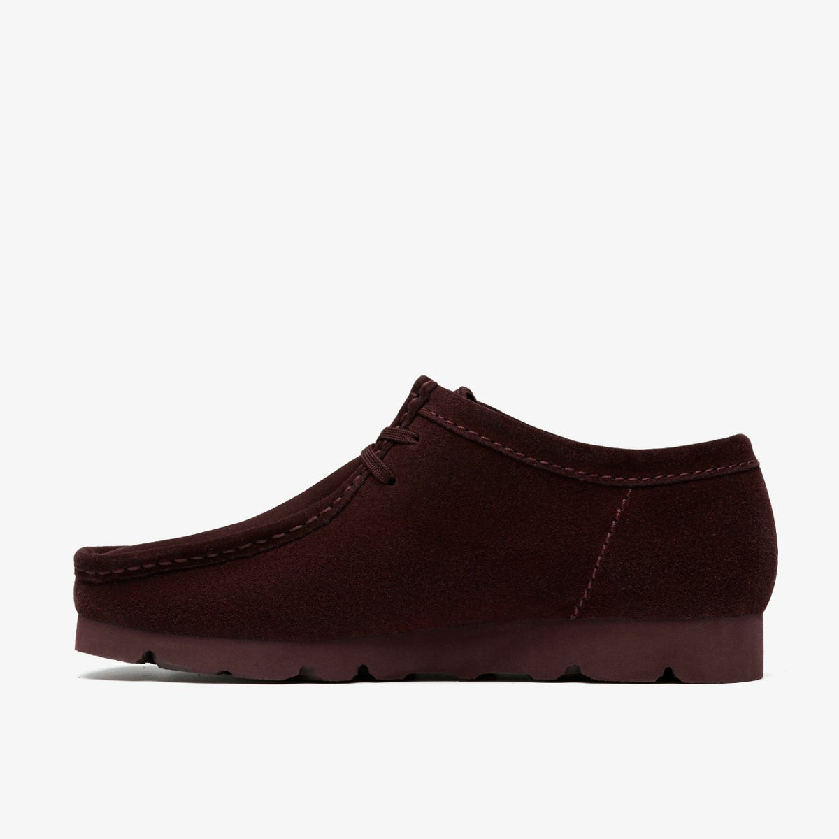Clarks Men Wallabee GORE-TEX Purple Grape Suede