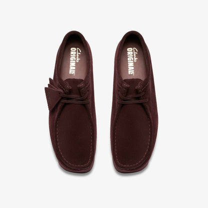 Clarks Men Wallabee GORE-TEX Purple Grape Suede