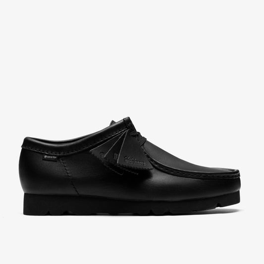 Clarks Men Wallabee GORE-TEX Black/Black Leather