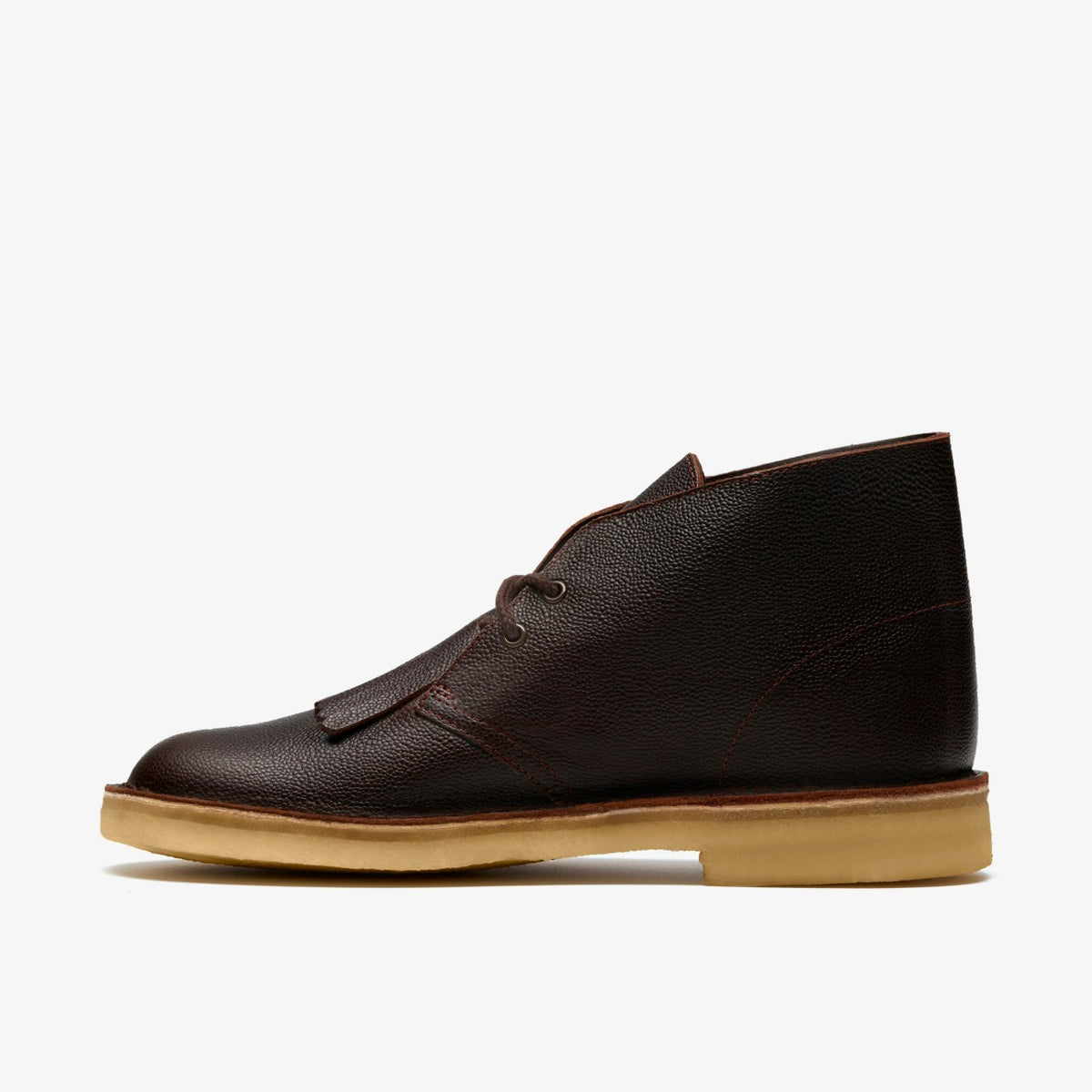Clarks Men Desert Boot Brown Scotch Grain