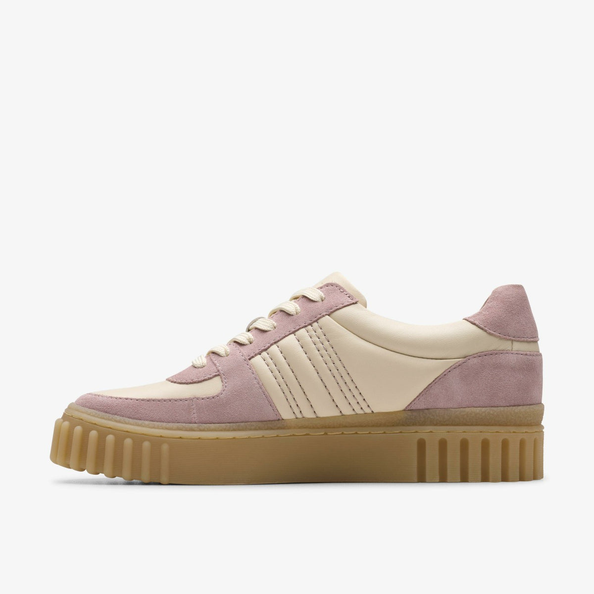 Clarks Women Mayhill Lace Light Pink Combination