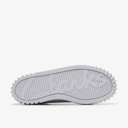 Clarks Women Mayhill Walk White Leather