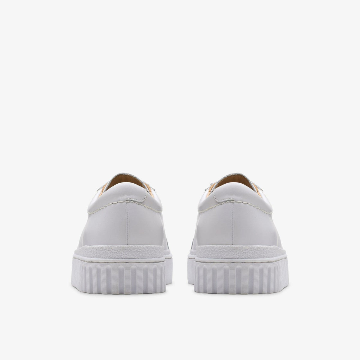 Clarks Women Mayhill Walk White Leather