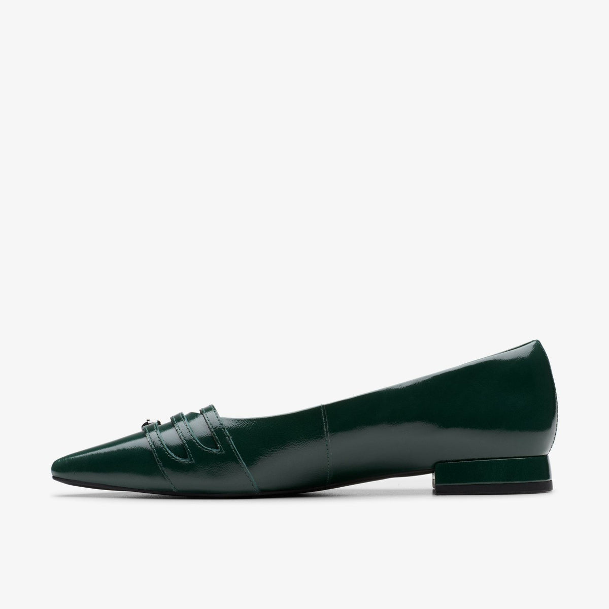 Clarks Women Sensa 15 Strap Dark Green