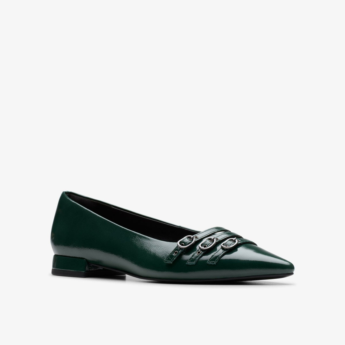Clarks Women Sensa 15 Strap Dark Green