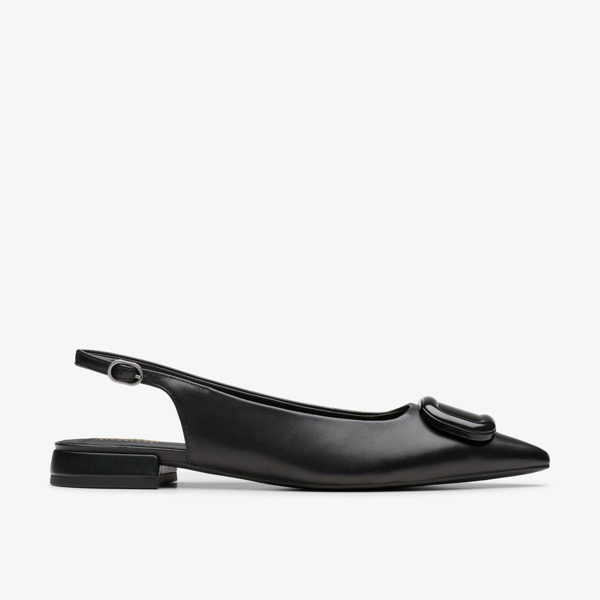 Clarks Women Sensa 15 Trim Black Leather