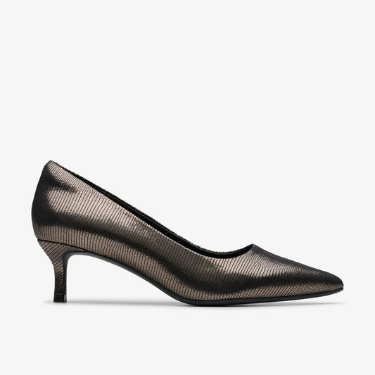 Clarks Women Zarey Court Metallic