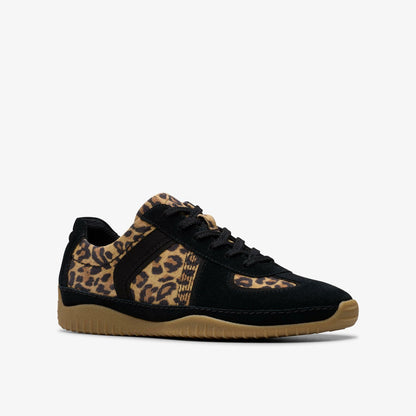 Clarks Women Meridor Lo Leopard Print Combination