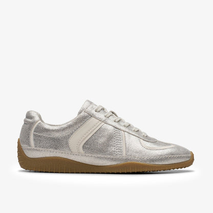 Clarks Women Meridor Lo Metallic Combination