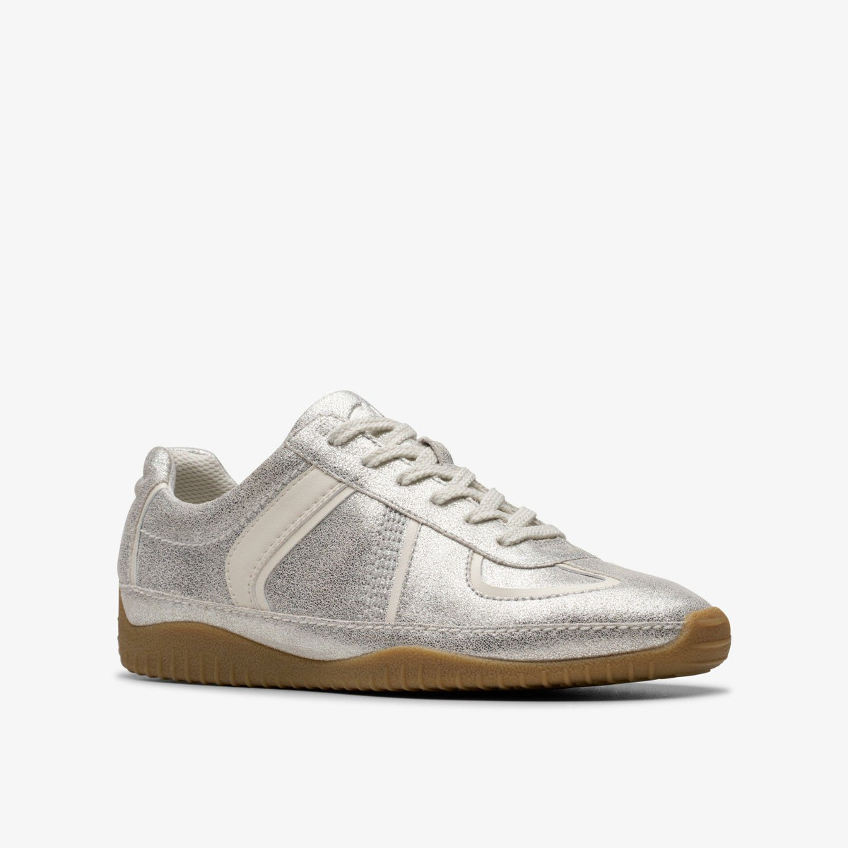 Clarks Women Meridor Lo Metallic Combination