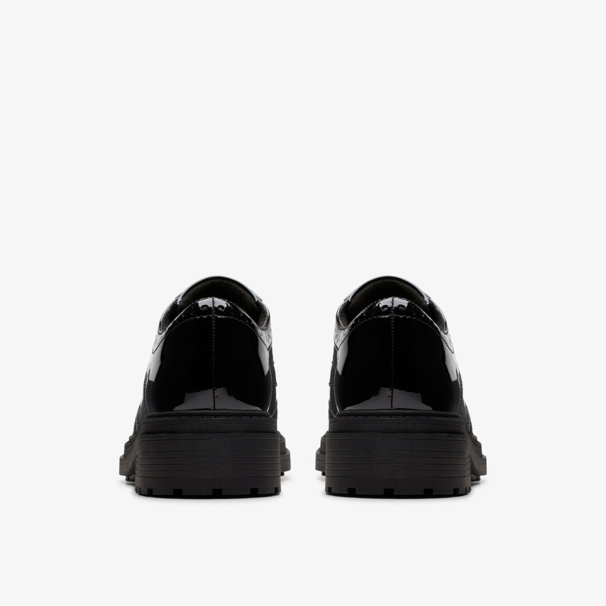Clarks Women Orinoco3 Derby Black Patent