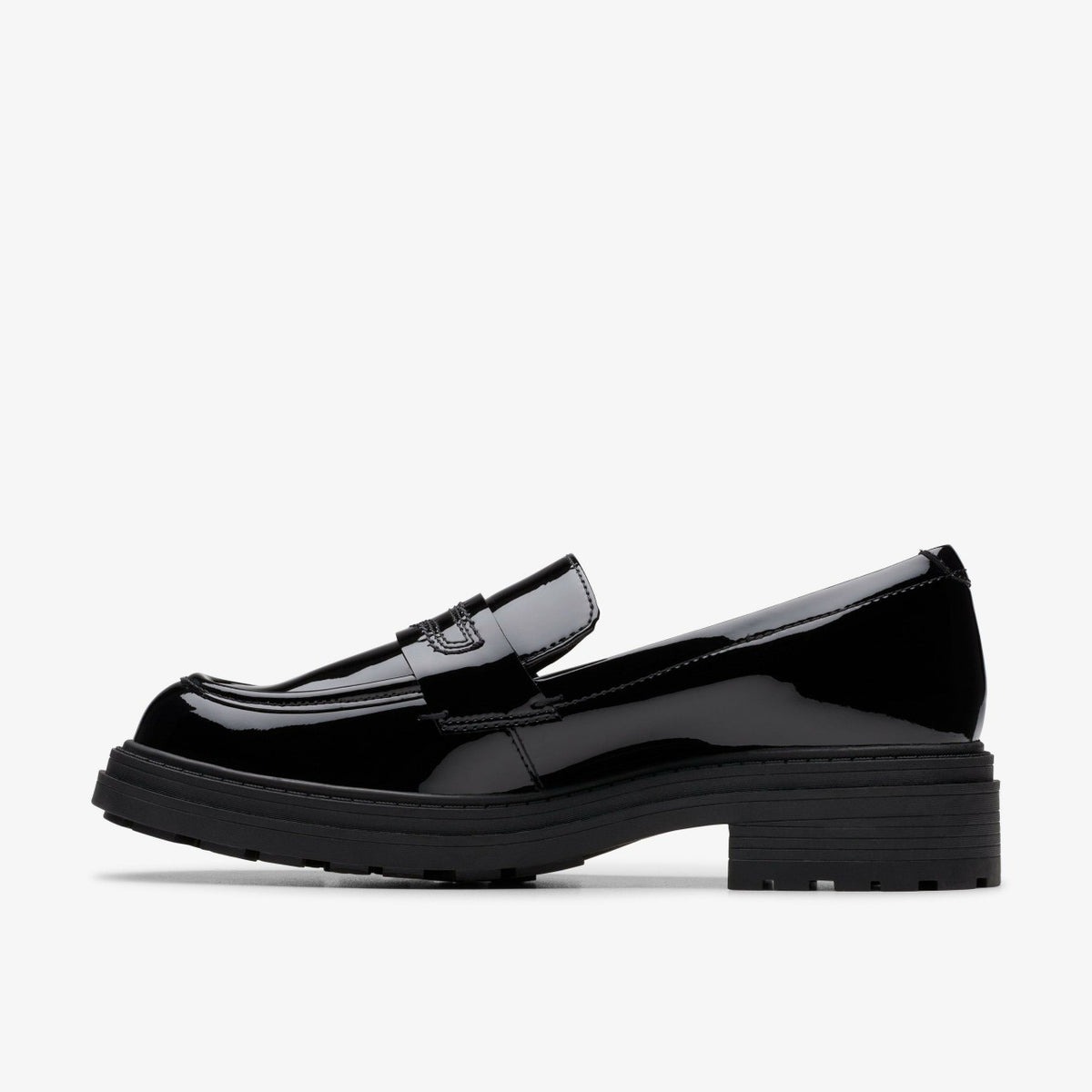 Clarks Women Orinoco3 Edge Black Patent