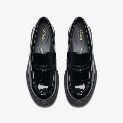 Clarks Women Orinoco3 Edge Black Patent