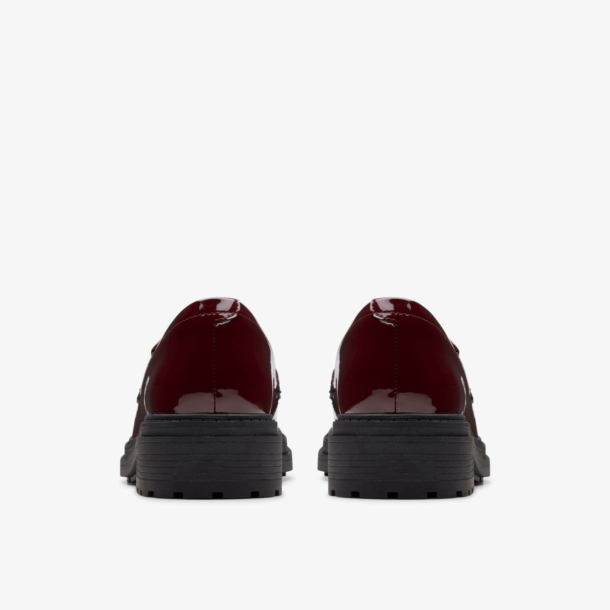 Clarks Women Orinoco 3 Edge Burgundy Patent