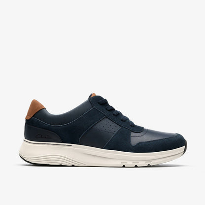Clarks Men Motion Trek Go Navy Combination