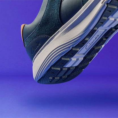 Clarks Men Motion Trek Go Navy Combination