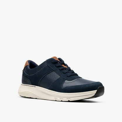Clarks Men Motion Trek Go Navy Combination
