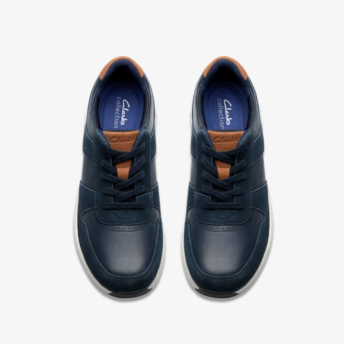 Clarks Men Motion Trek Go Navy Combination