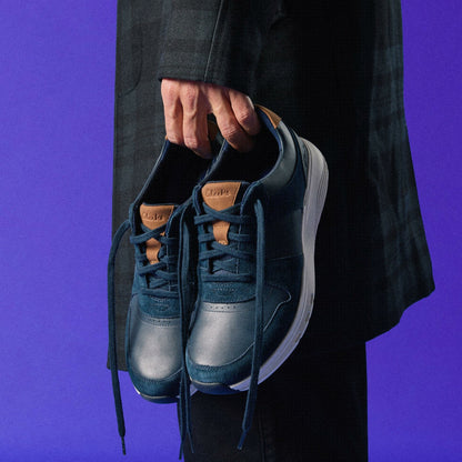 Clarks Men Motion Trek Go Navy Combination