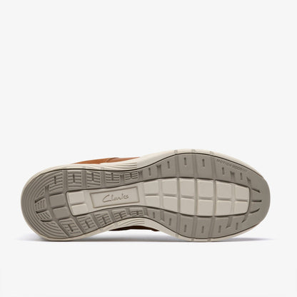 Clarks Men Motion Trek Go Tan Combination