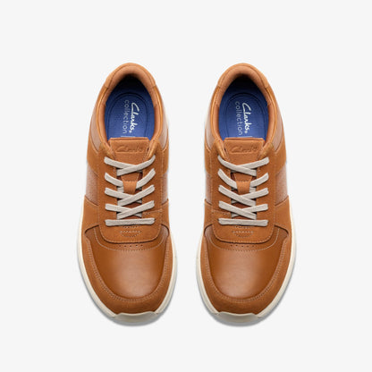 Clarks Men Motion Trek Go Tan Combination
