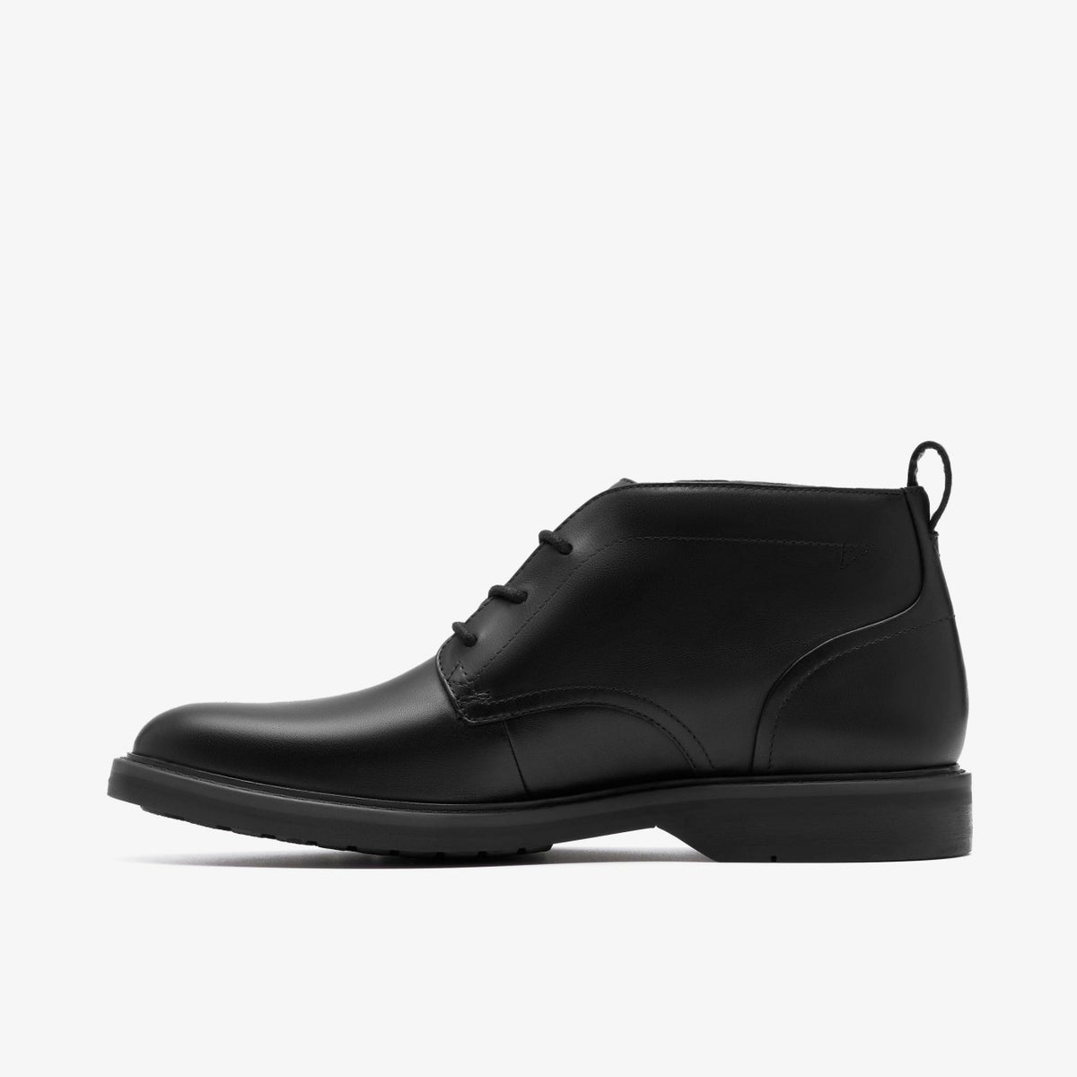 Clarks Men Aldwin Mid GORE-TEX Black Leather