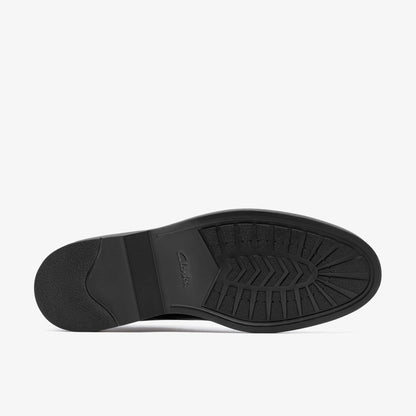 Clarks Men Aldwin Mid GORE-TEX Black Leather