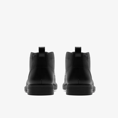 Clarks Men Aldwin Mid GORE-TEX Black Leather
